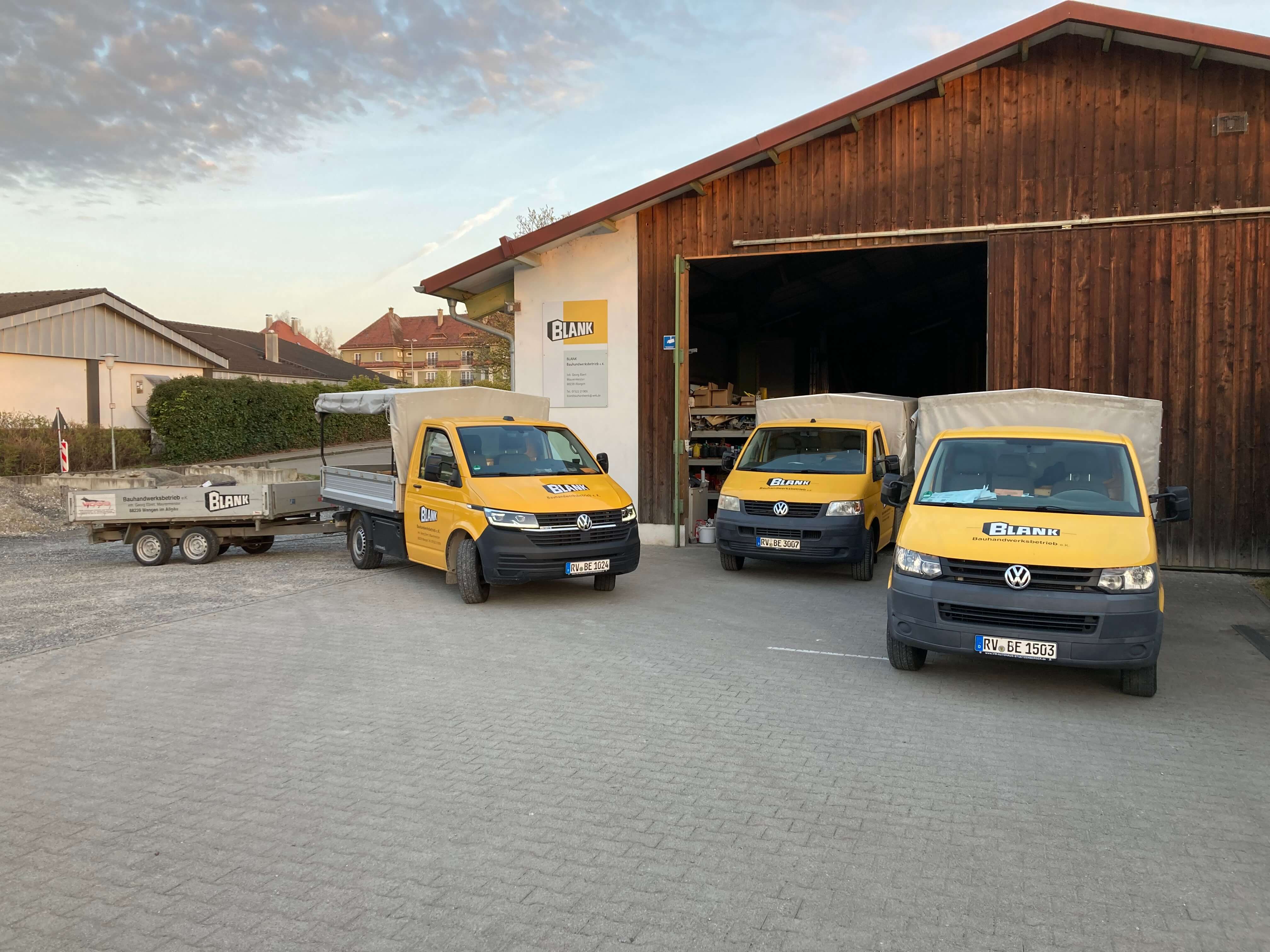Blank bauhandwerksbetrieb e k in wangen im allg u